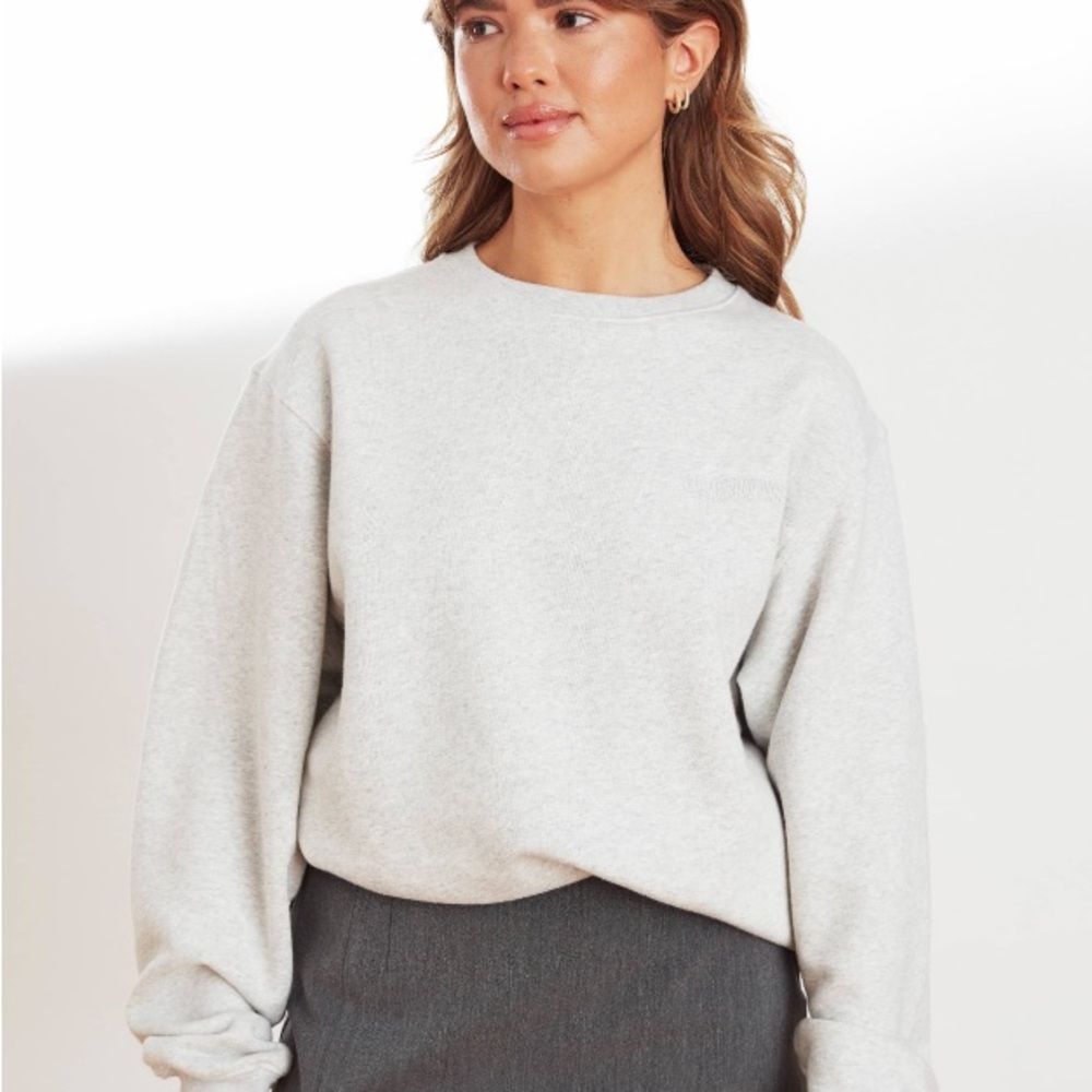 Djerf Avenue Staple Sweatshirt Grey
